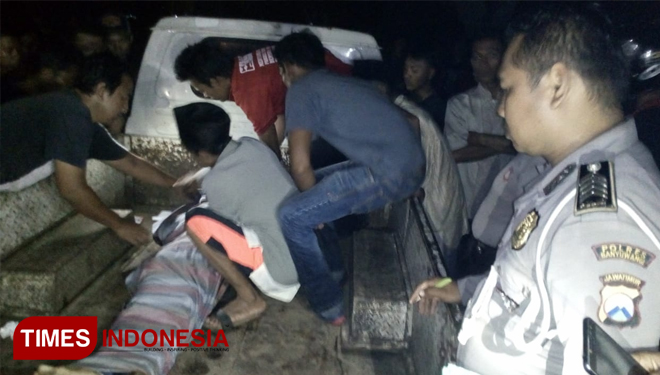 Kecelakaan Tunggal, Seorang Warga Tegalsari Meninggal Dunia