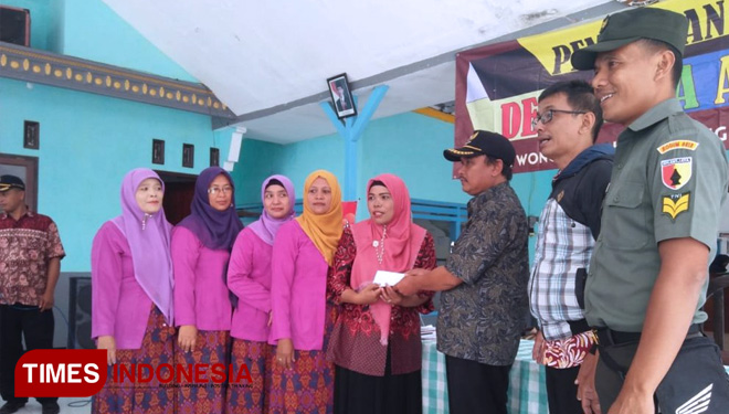 Babinsa Desa Wonorejo hadiri pembinaan Kader Siaga Aktif Desa Wonorejo Lawang. (FOTO: AJP/TIMES Indonesia)