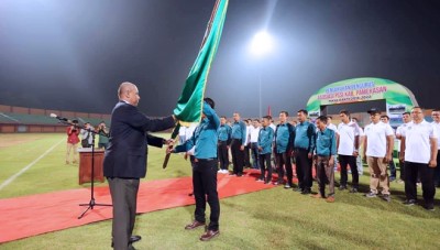 Pengurus Askab PSSI Pamekasan Dikukuhkan di Stadion Gelora Ratu Pamelingan