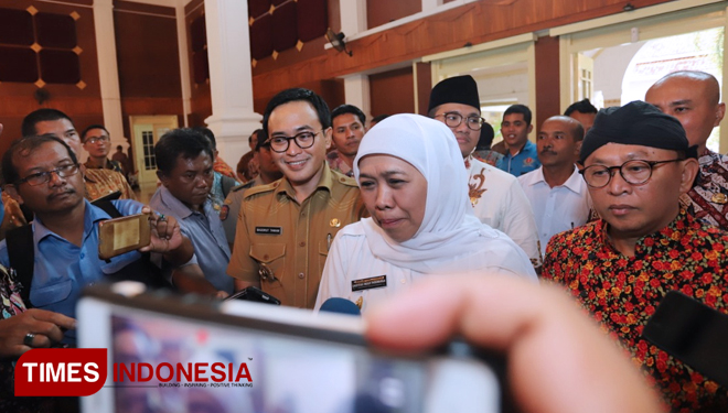 Gubernur Jawa Timur Khofifah Indar Parawansa. (FOTO: Dok. TIMES Indonesia)