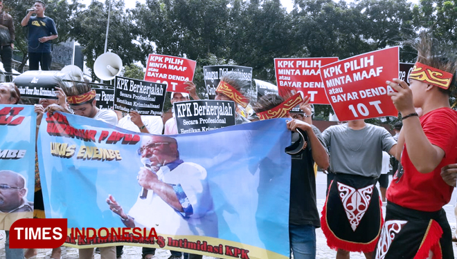 Masyarakat Peduli Papua (FOTO: Alfi Dimyati/TIMES Indonesia)