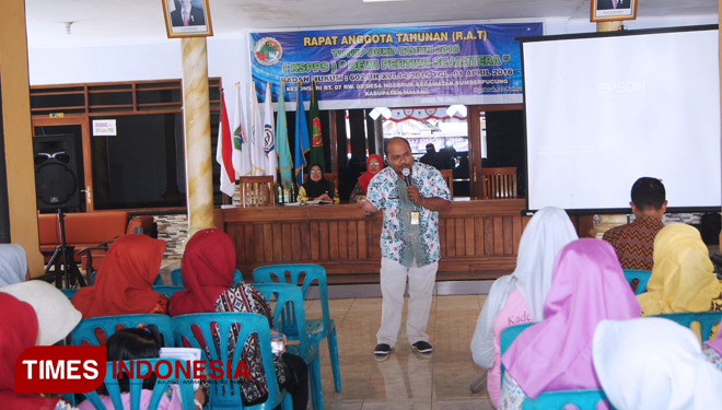 Kegiatan sosialisasi kesehatan di Balai Desa Ngebruk, Kecamatan Sumberpucung. (FOTO: Binar Gumilang/TIMES Indonesia)