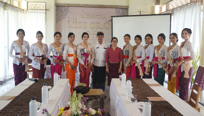 Top 10 Finalists of Miss Grand Bali 2019 is Being Quarantined