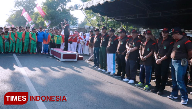 Gerak Jalan Sehat Warnai Peringatan Hari Jadi Ke 333 Kota Pasuruan