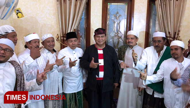 Prabowo Subianto. (FOTO: Ari For TIMES Indonesia)