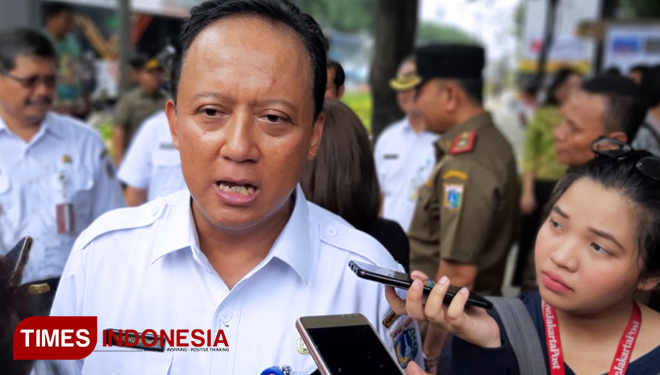 Kepala Dinas Bina Marga DKI Jakarta, Hari Nugroho (FOTO: Rizki Amana/TIMES Indonesia)