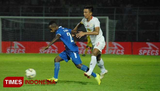 Pertandingan Arema Fc v Barito Putra (FOTO: Tria Adha/TIMES Indonesia)