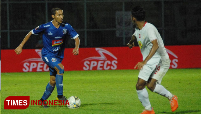 Gol Hardianto Bawa Arema Fc Imbangi Barito Putera Times Indonesia