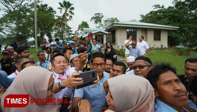 Sandiaga S Uno (FOTO: Tofik For TIMES Indonesia)