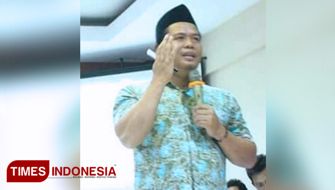 Jayadi Ketua Lakpesdam PC NU Kota Mataram. (FOTO: AJP/TIMES Indonesia)