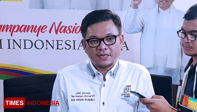 Ketua DPP Partai Golkar bidang Media dan Penggalangan Opini, Ace Hasan Syadzily. (Doc. TIMES Indonesia)