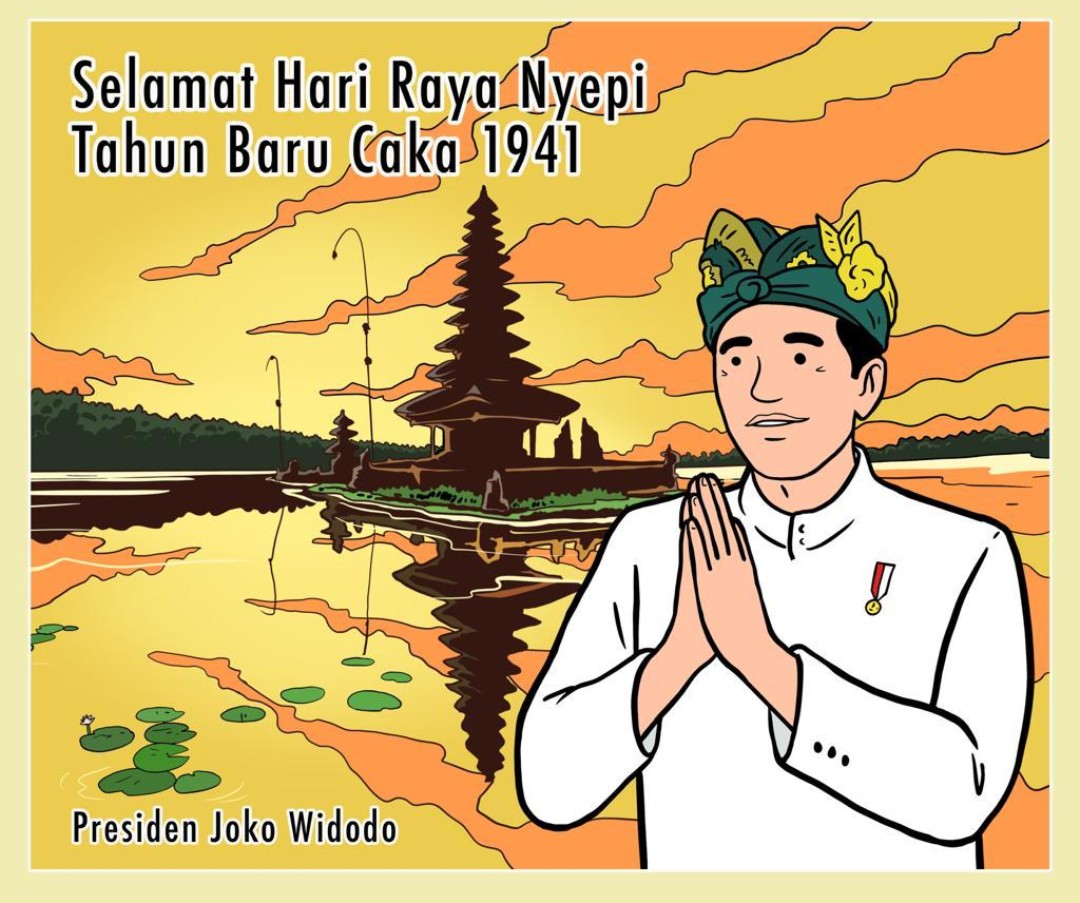 Ucapan Selamat Hari Raya Nyepi Dari Jokowi Times Indonesia
