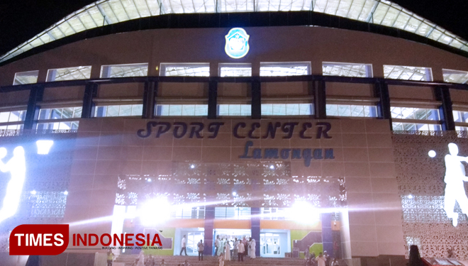 Gor Lamongan telah diresmikan oleh Bupati Lamongan, Rabu (6/3/2019). (FOTO: MFA Rohmatillah/TIMES Indonesia)
