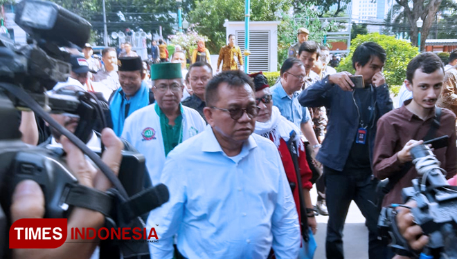 Ketua DPP Gerindra DKI Jakarta Muhammad Taufik (FOTO: Rizki Amana/TIMES Indonesia)