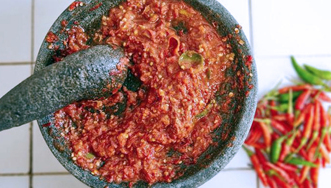 ILUSTRASI - Sambal Tomat (FOTO: copyright indoindians.com)