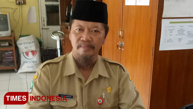 Kepala Sekolah SMPN 3 Magetan, Sukarno (Foto: Aditya Candra/TIMES Indonesia)