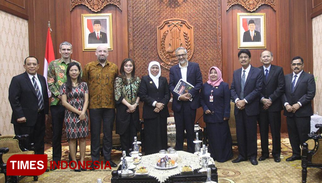 Tingkatkan SDM Jatim Cetar, Gubernur Jatim Hj Khofifah Gandeng Dubes ...