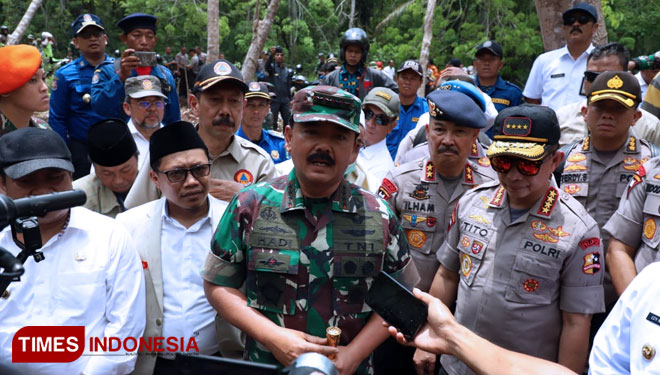 Panglima TNI, Hadi Tjahjanto (FOTO: Alfi Dimyati/TIMES Indonesia)