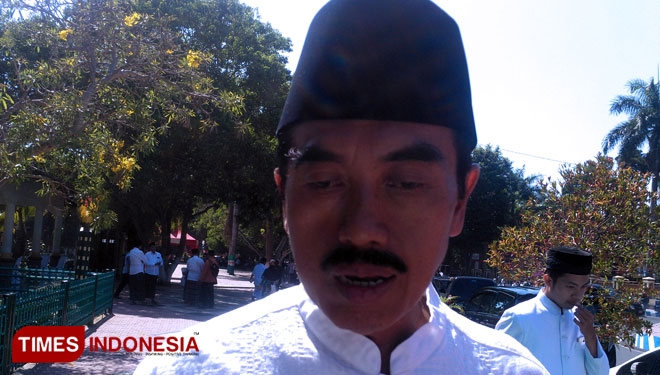 Kepala Dinas Pemberdayaan Masyarakat dan Desa Kabupaten Bondowoso Abdurrahman (FOTO: Moh Bahri/TIMES Indonesia) 