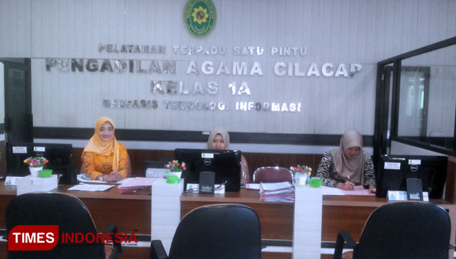 Pengadilan Agama Kabupaten Cilacap, Jawa Tengah. (FOTO: Bangun Surya Pawira/TIMES Indonesia)