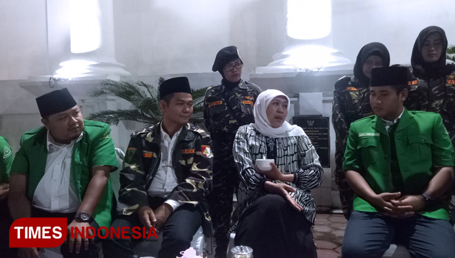 Gubernur Jatim Terima Kunjungan Pengurus Ansor Jatim di Grahadi