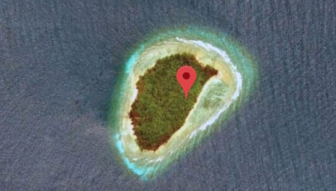 Gambat Pulau Dua Barat Via Google Maps (Foto: Istimewa)