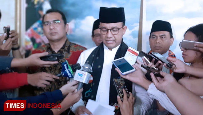 Gubernur DKI Jakarta Anies Rasyid Baswedan (FOTO: Dokumen TIMES Indonesia)
