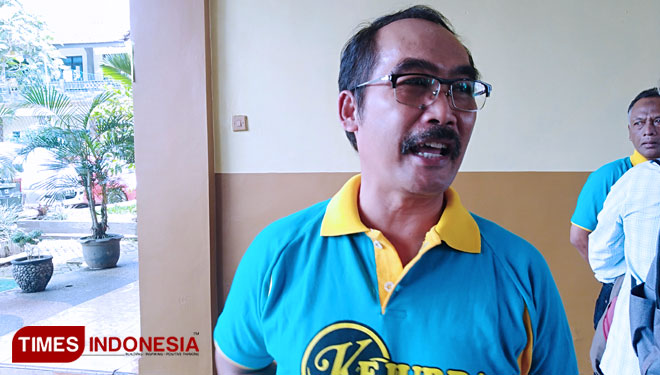 Ketua Harian KONI Kabupaten Malang Imam Zuhdi. (Foto: Binar Gumilang/TIMES Indonesia)
