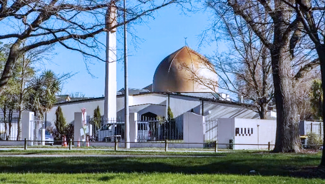 Masjid Christchurch di Selandia Baru. (FOTO: stufzz)