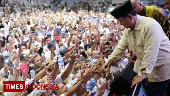 Prabowo Subianto. (FOTO: Tofik For TIMES Indonesia)