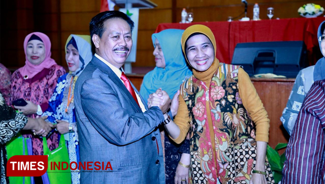 Kepala Perpustakaan Nasional, Syarif Bando. (FOTO: Hasbullah/TIMES Indonesia).
