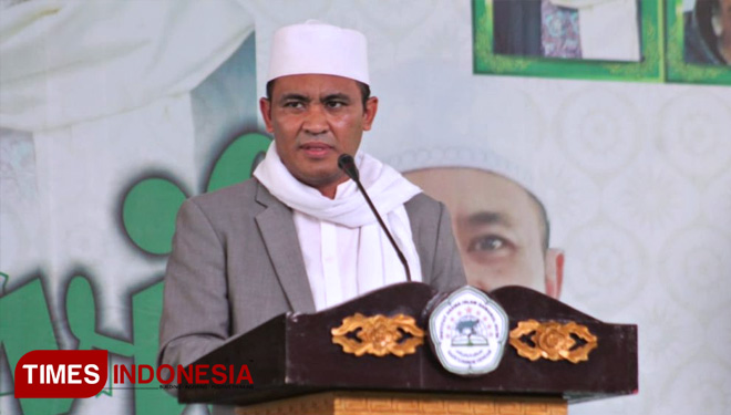 Ketua PWNU NTB Prof. Dr. TGH. Masnun Tahir. (FOTO: AJP/TIMES Indonesia)