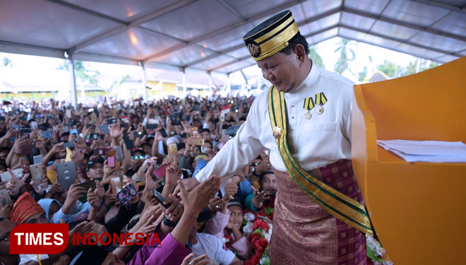 Prabowo Subianto (FOTO: Syaiful Munir For TIMES Indonesia)