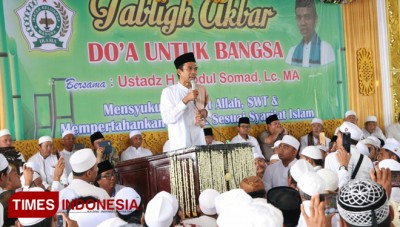 Ibunda Wafat Ustadz Abdul Somad Tetap Hadiri Tabligh Akbar Di Bangkalan Times Indonesia