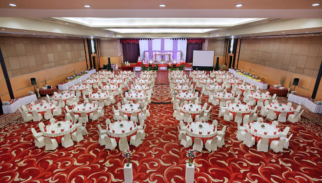 Grand ballroom Aston Denpasar Hotel & Convention Center. (FOTO: Istimewa)