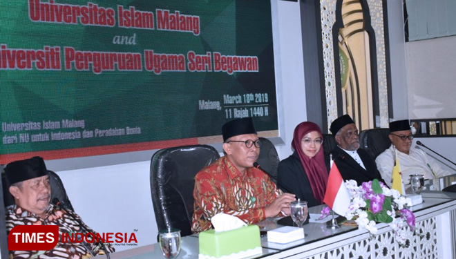 Implemetasikan Kerjasama, Unisma Malang. (FOTO: AJP/TIMES Indonesia)