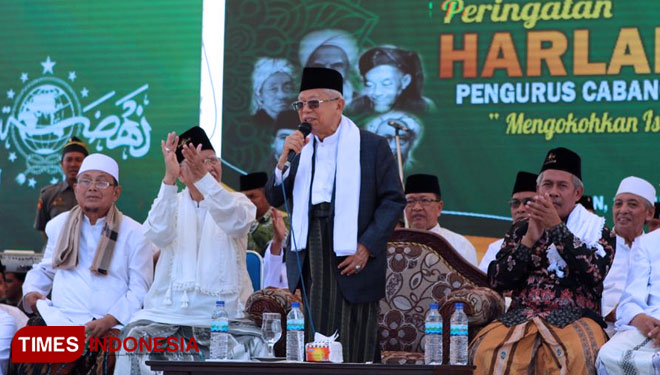 KH Ma'ruf Amin Optimistis Perolehan Suara 70 Persen di 