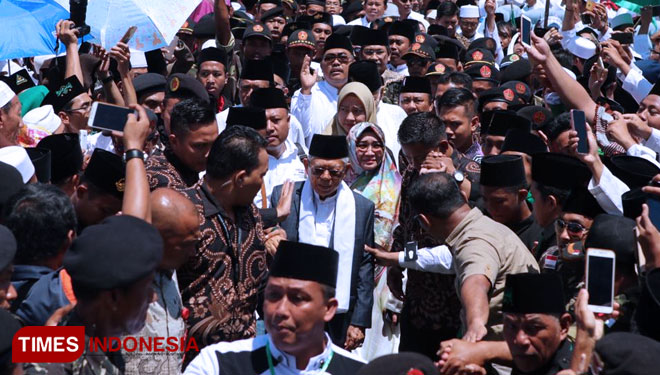 Cawapres nomor urut 01, KH Ma'ruf Amin. (FOTO: Koordinator Media TKN for TIMES Indonesia).