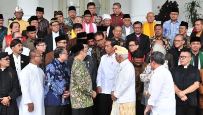 KH Ma'ruf Amin Sampaikan agar Warga Tak Percaya Hoaks 