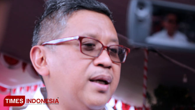 Sekjen PDI Perjuangan Hasto Kristiyanto. (foto: Doc TIMES Indonesia)