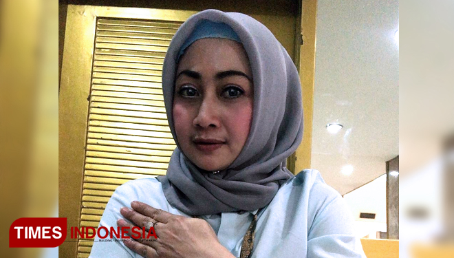 Ketua Jendela Pendidikan Nusantara, Julia Putri Noor. (FOTO: Dwijo Suyono/TIMES Indonesia)