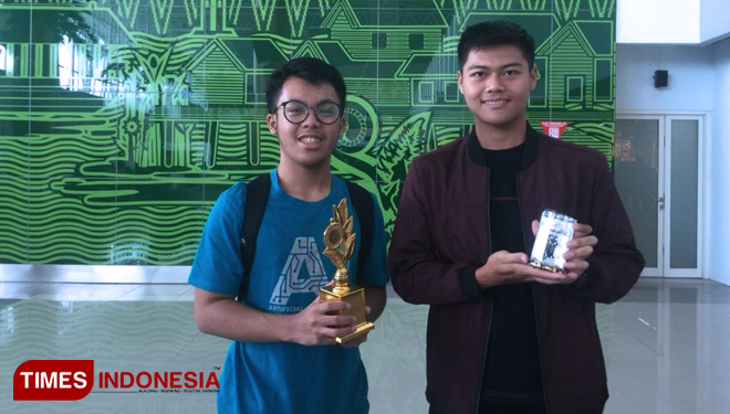 Moh. Daffa and Falaq Agastya, the Medical students of UIN Malang has attained an achievement in the Equator City of Indonesia. (Photo: ajp.TIMES Indonesia)