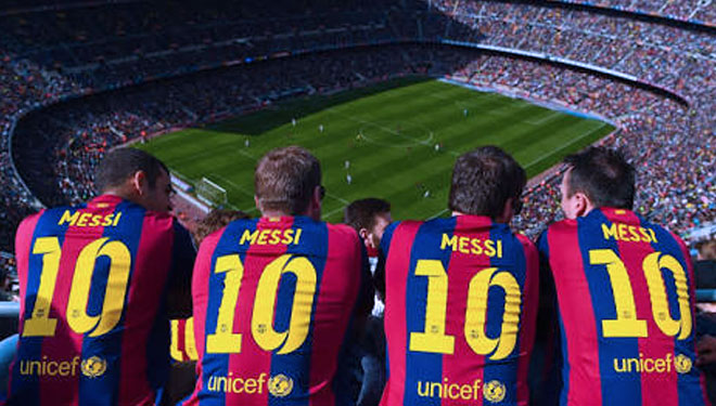 Ilmuwan Spanyol menyebutkan bahwa superstar Barcelona, Lionel Messi bisa dikloning ( FOTO: barcablaugranes)
