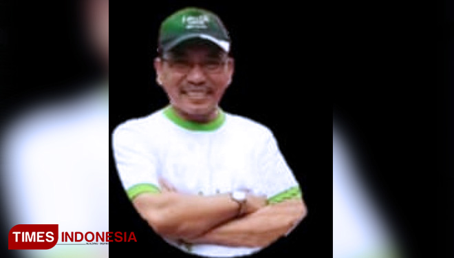 Slamet Riyanto Direktur Utama Bank Syariah SPM ( Sarana Prima Mandiri ) Pamekasan, Jum'at, (22/03). (FOTO: AJP/TIMES Indonesia)