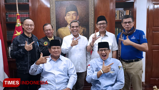 Sandiaga S Uno. (FOTO: Syaiful Munir For TIMES Indonesia)