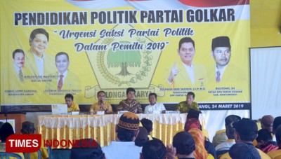 DPD Partai Golkar Banyuwangi, Gelar Pendidikan Politik untuk Kadernya