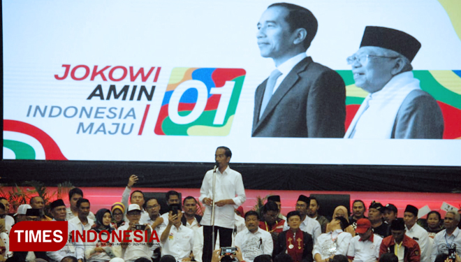 Di Pidato Visi Indonesia, Presiden Terpilih Jokowi: Bersatu Itu Indah