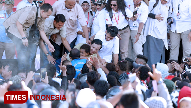 Prabowo Subianto (FOTO: Adam For TIMES Indonesia)