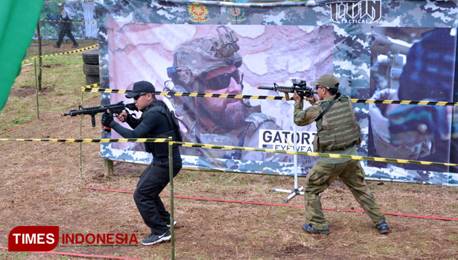 Suasana Cakra Airsoft Shooting Competition 2019  (FOTO: Divif 2 Kostrad for TIMES Indonesia)