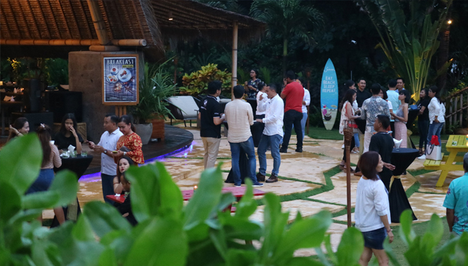 Suasana Thank You Party 2019  di Jivva Beach Club Wyndham Tamansari Jivva Resort Bali